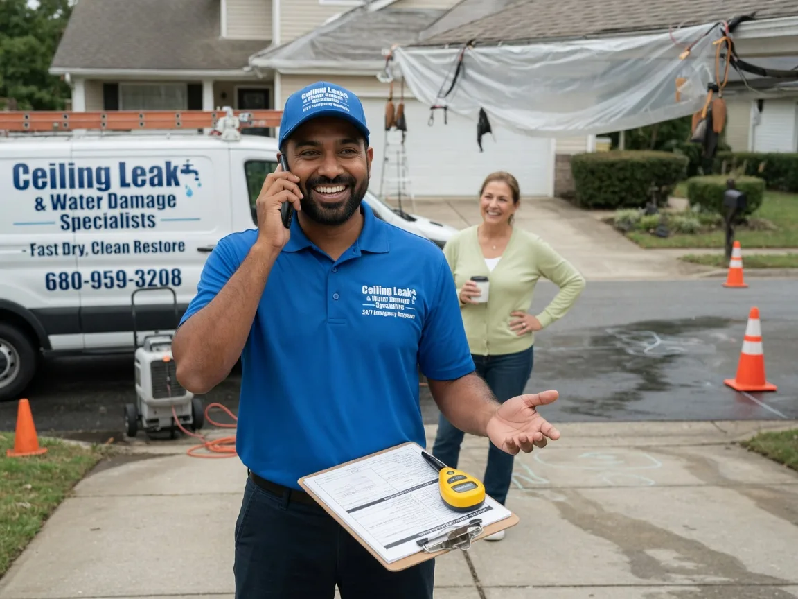 Ceiling Leak Cleanup Ocean Grove, NJ FAQs